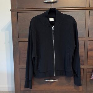 Varley Black Bomber Jacket